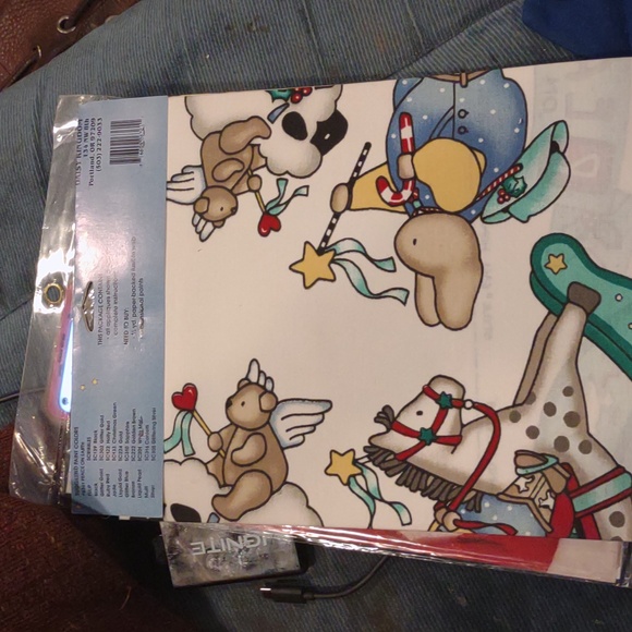 Daisy Kingdom no sew applique Christmas peace on earth #6361 new - Picture 5 of 9